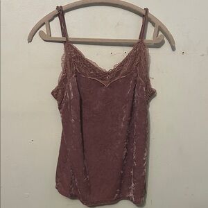 Elegant Lace Trimmed Camisole Top